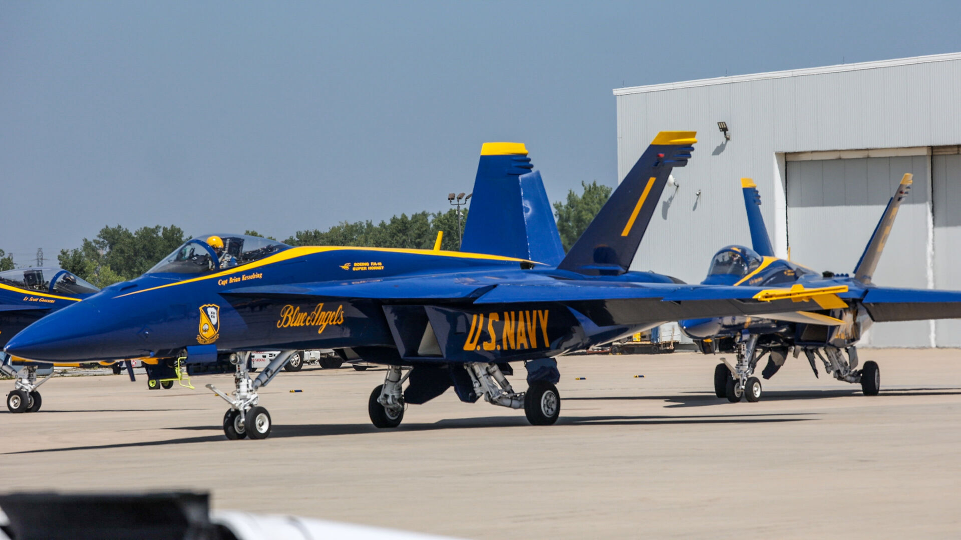 Chicago Air Show performers at Gary/Chicago International Airport